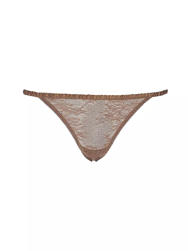 LOVE STORIES | Brazilian Slip Charlotte dark brown | braun