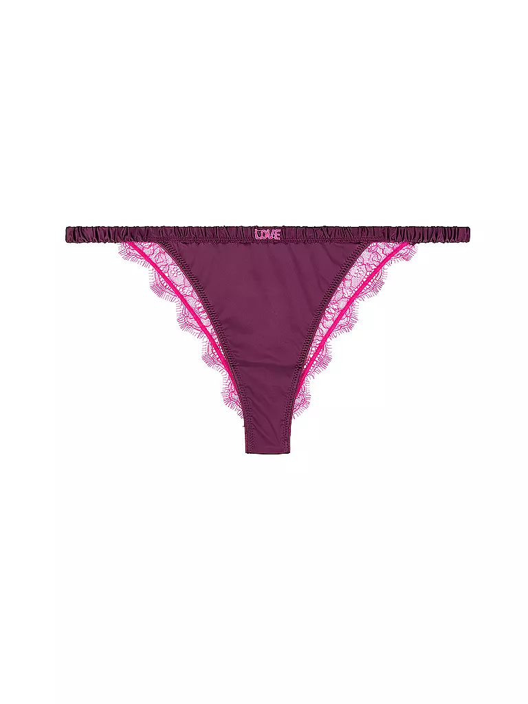LOVE STORIES | Slip CHARLOTTE burgundy | dunkelrot
