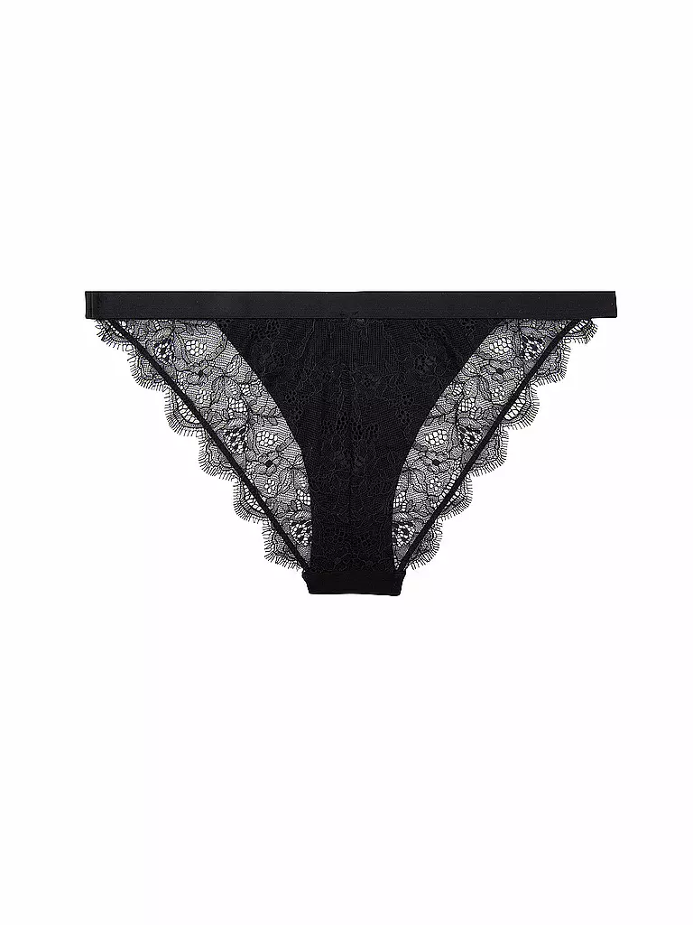 LOVE STORIES | Slip WILD ROSE schwarz | schwarz