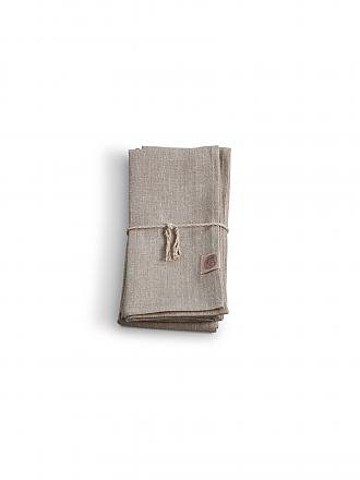 LOVELY LINEN | Leinen-Serviette "Erik" 44x44cm (natur)