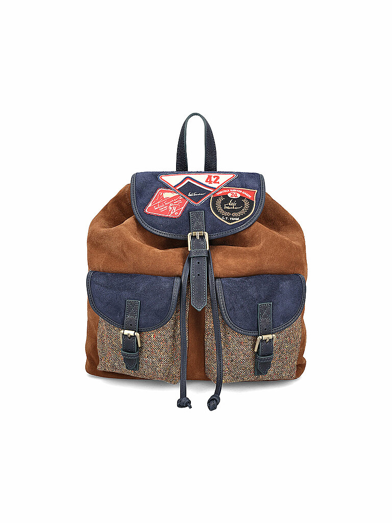 LUIS TRENKER Trachtenrucksack LUMARCEL Dunkelblau – LUIS TRENKER