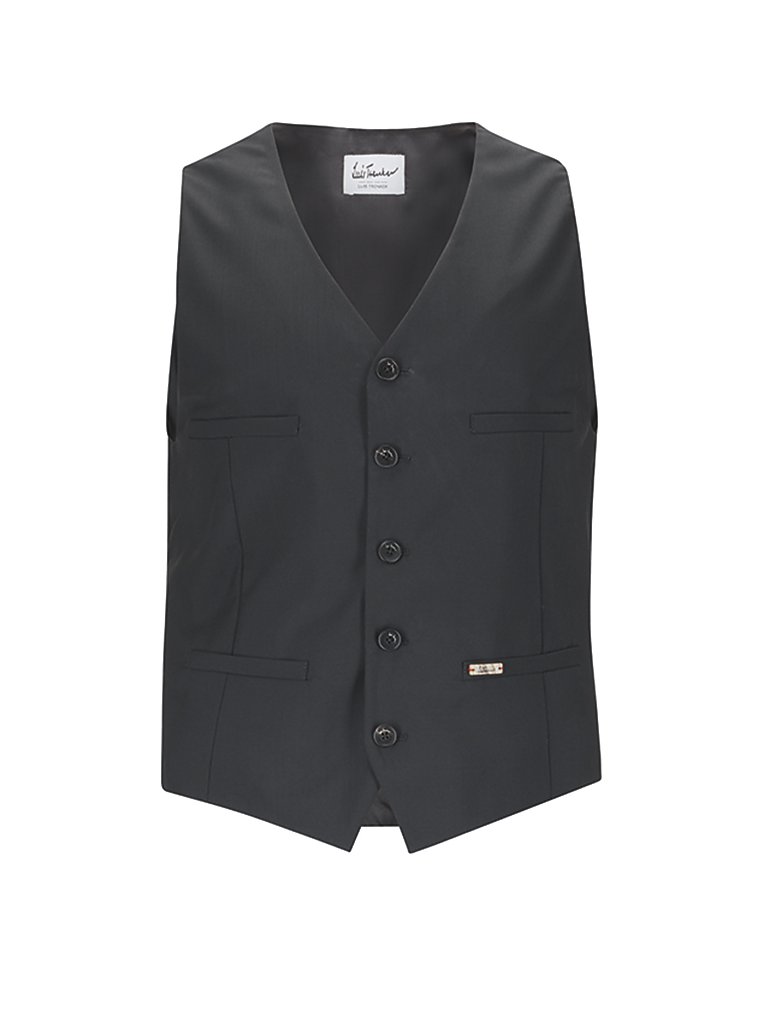 LUIS TRENKER Trachtengilet Sebastian - Cool Wool schwarz | 50