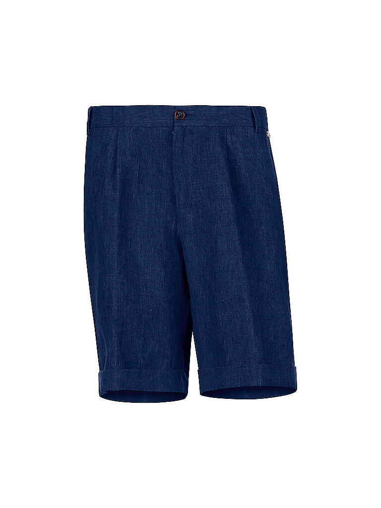 LUIS TRENKER Leinenshorts Bartl blau | 48