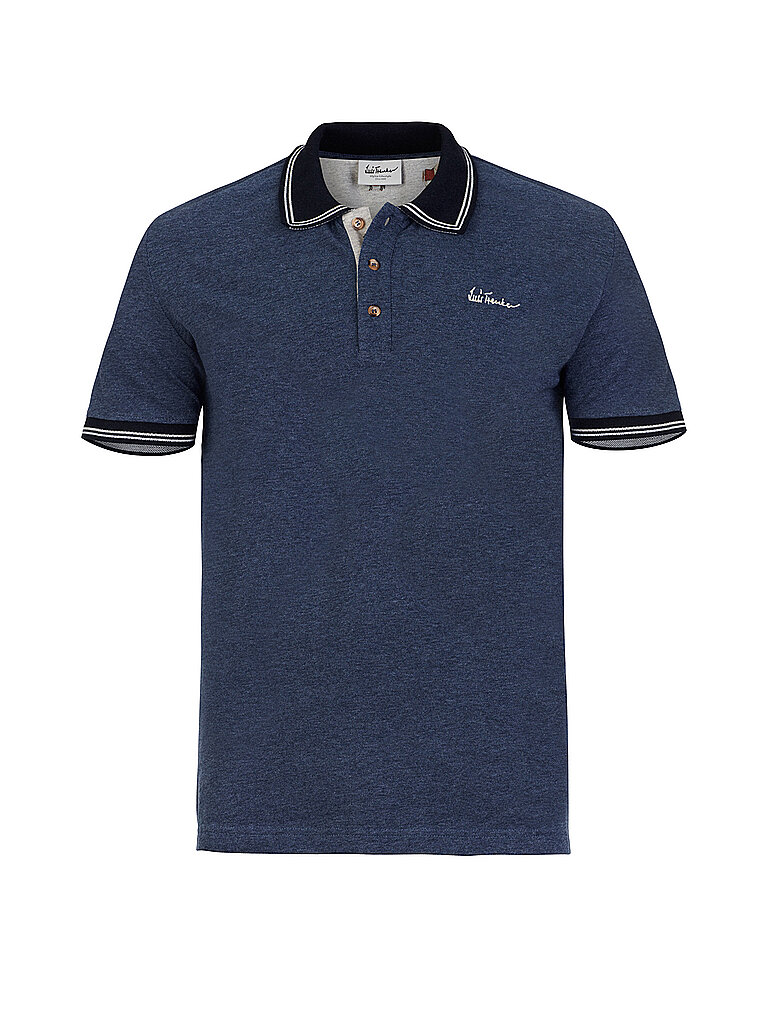 LUIS TRENKER Poloshirt  Berneto  blau | S