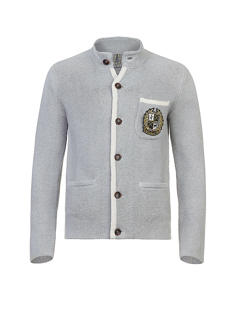 LUIS TRENKER Strickjacke Winzent grau | S