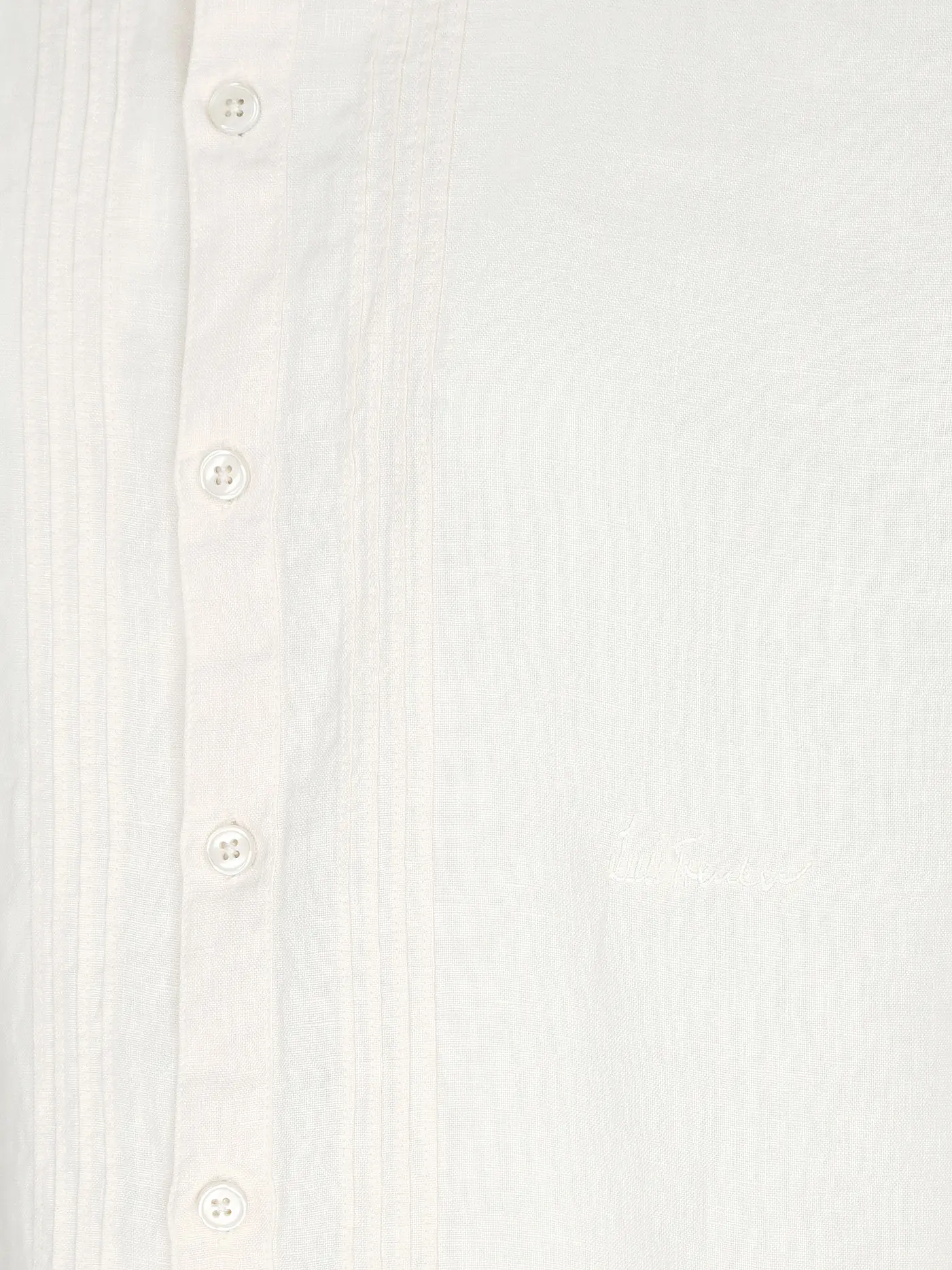 LUIS TRENKER | Leinenhemd LUBARNAY | creme