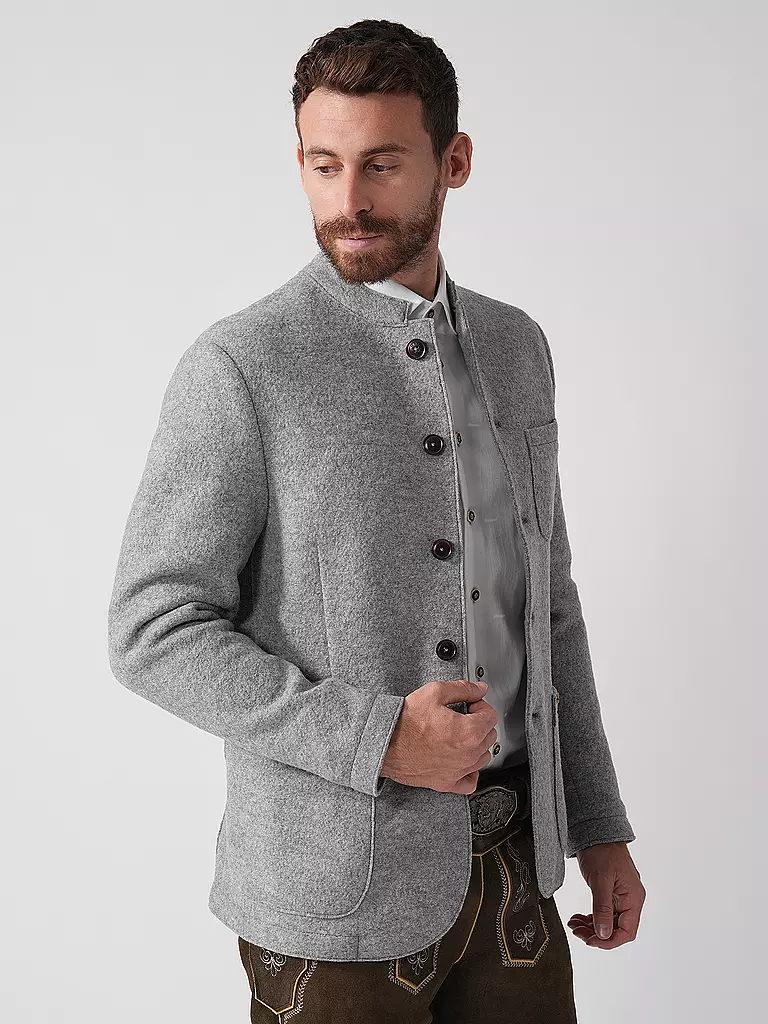 LUIS TRENKER | Sakko Slim Fit LUIGIS | hellgrau