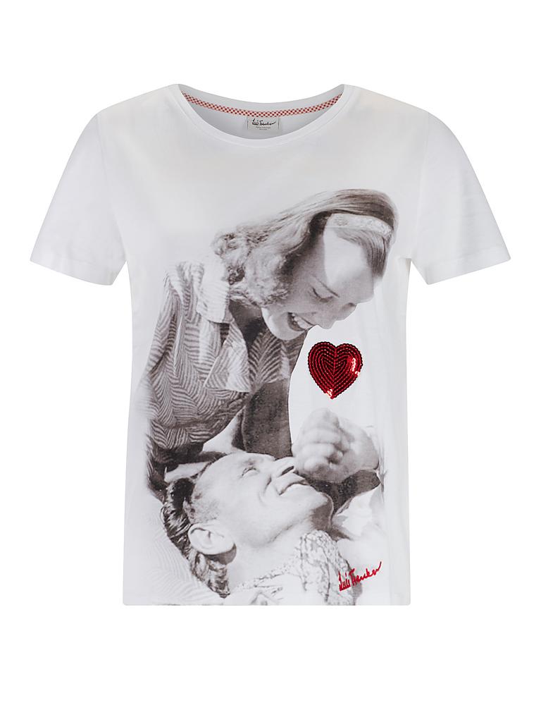 LUIS TRENKER | T-Shirt "Calea" | weiß