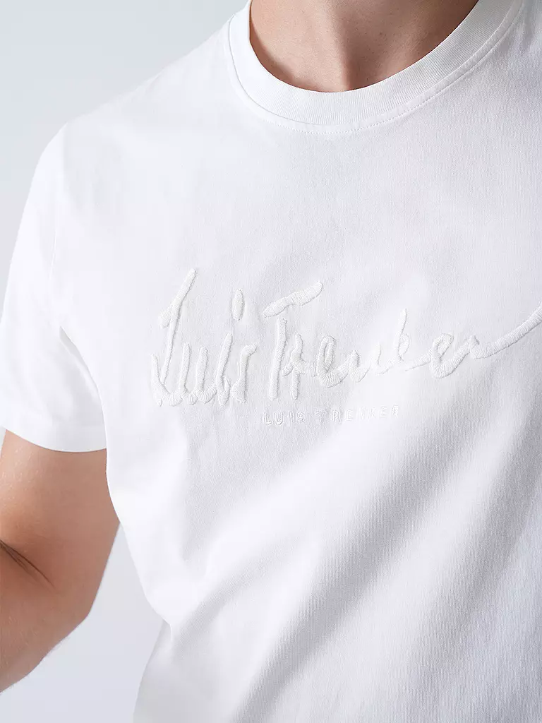 LUIS TRENKER | T-Shirt LUCARLO | weiss