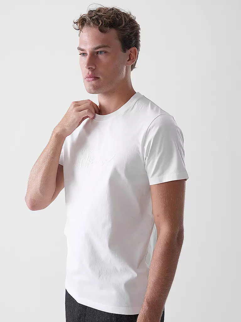 LUIS TRENKER | T-Shirt LUCARLO | weiss