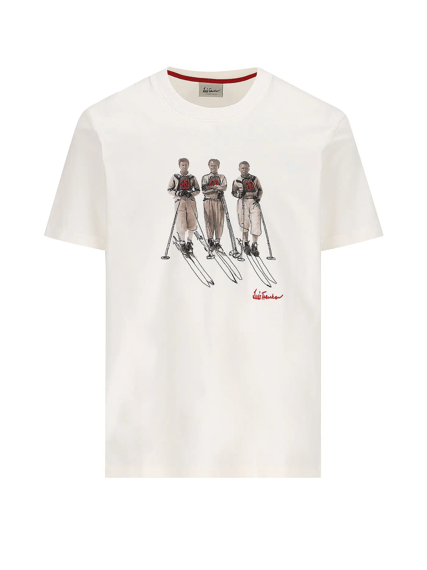 LUIS TRENKER | T-Shirt LUTRIX | weiss