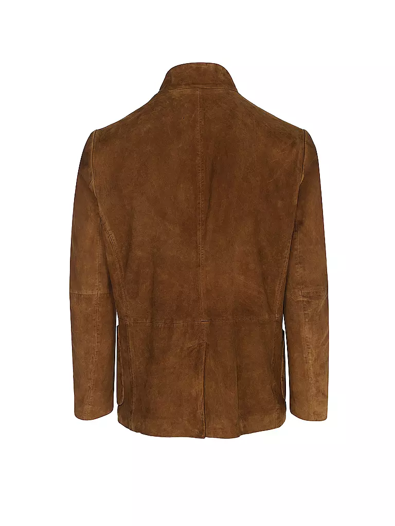 LUIS TRENKER | Trachten Lederjacke LUSANDRO | camel