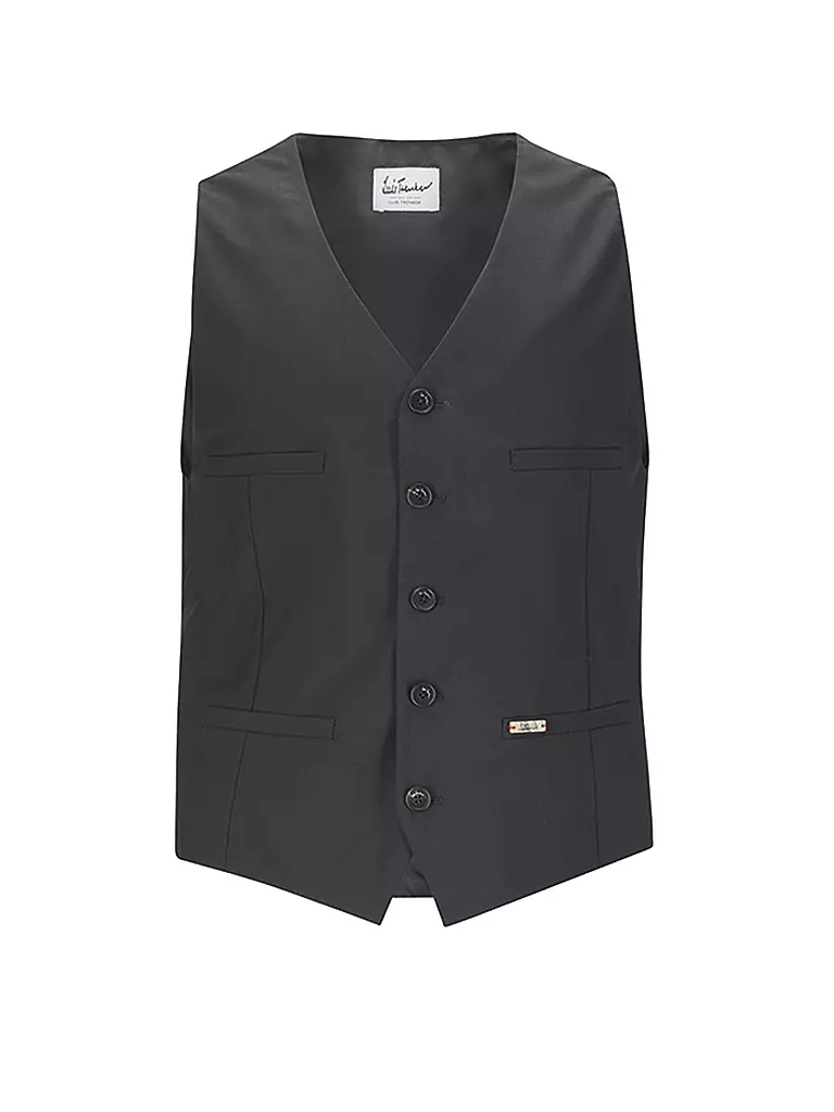 LUIS TRENKER | Trachtengilet "Sebastian - Cool Wool" | schwarz