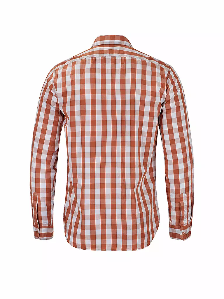 LUIS TRENKER | Trachtenhemd "Harry" | orange