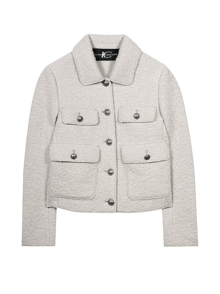 LUISA CERANO Wolljacke beige | 40 – LUISA CERANO