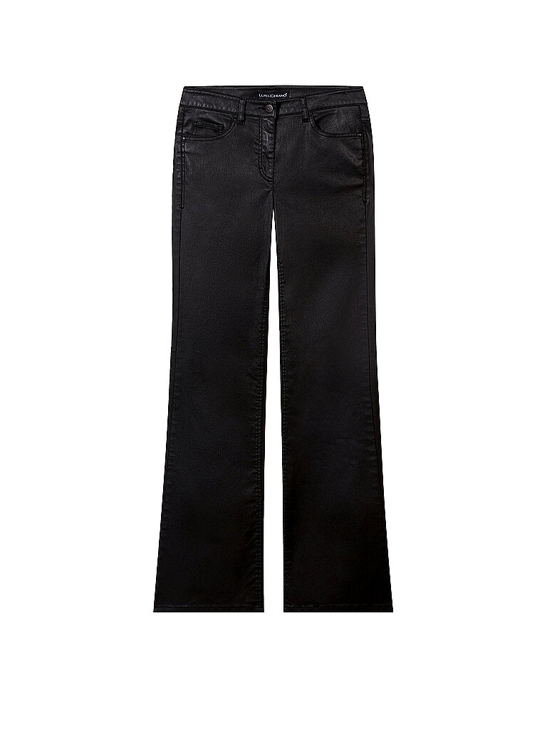 LUISA CERANO Hose in Lederoptik Flared Fit – LUISA CERANO