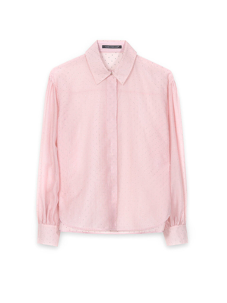 LUISA CERANO Hemdbluse rosa | 34
