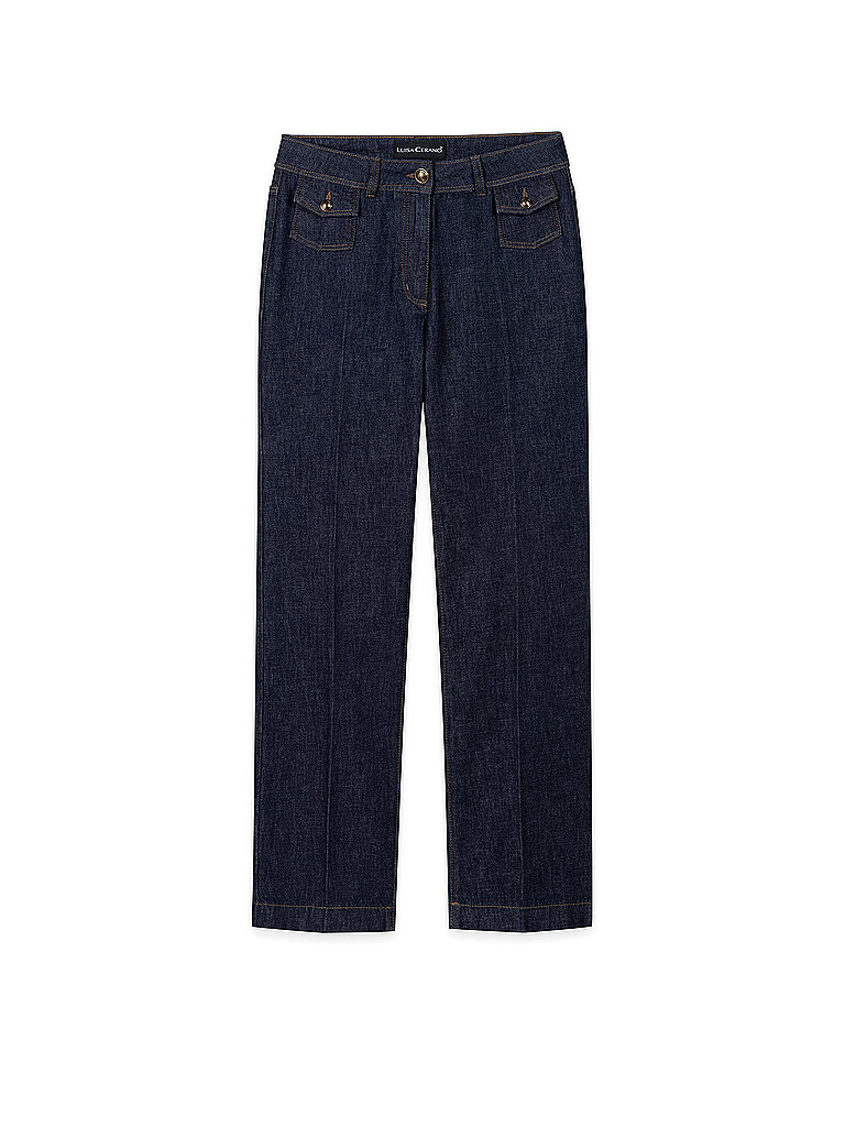 LUISA CERANO Jeans Slim Fit  dunkelblau | 40