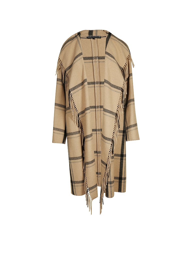 LUISA CERANO Mantel braun | 38