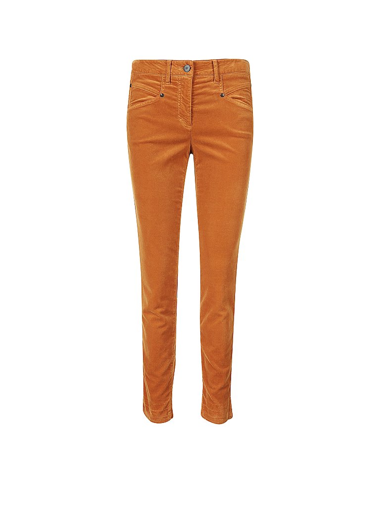 LUISA CERANO Samthose Skinny Fit braun | 36