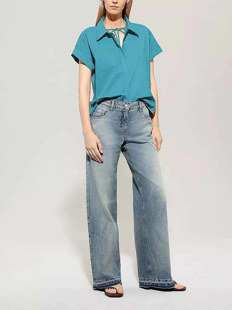 LUISA CERANO | Bluse  | türkis
