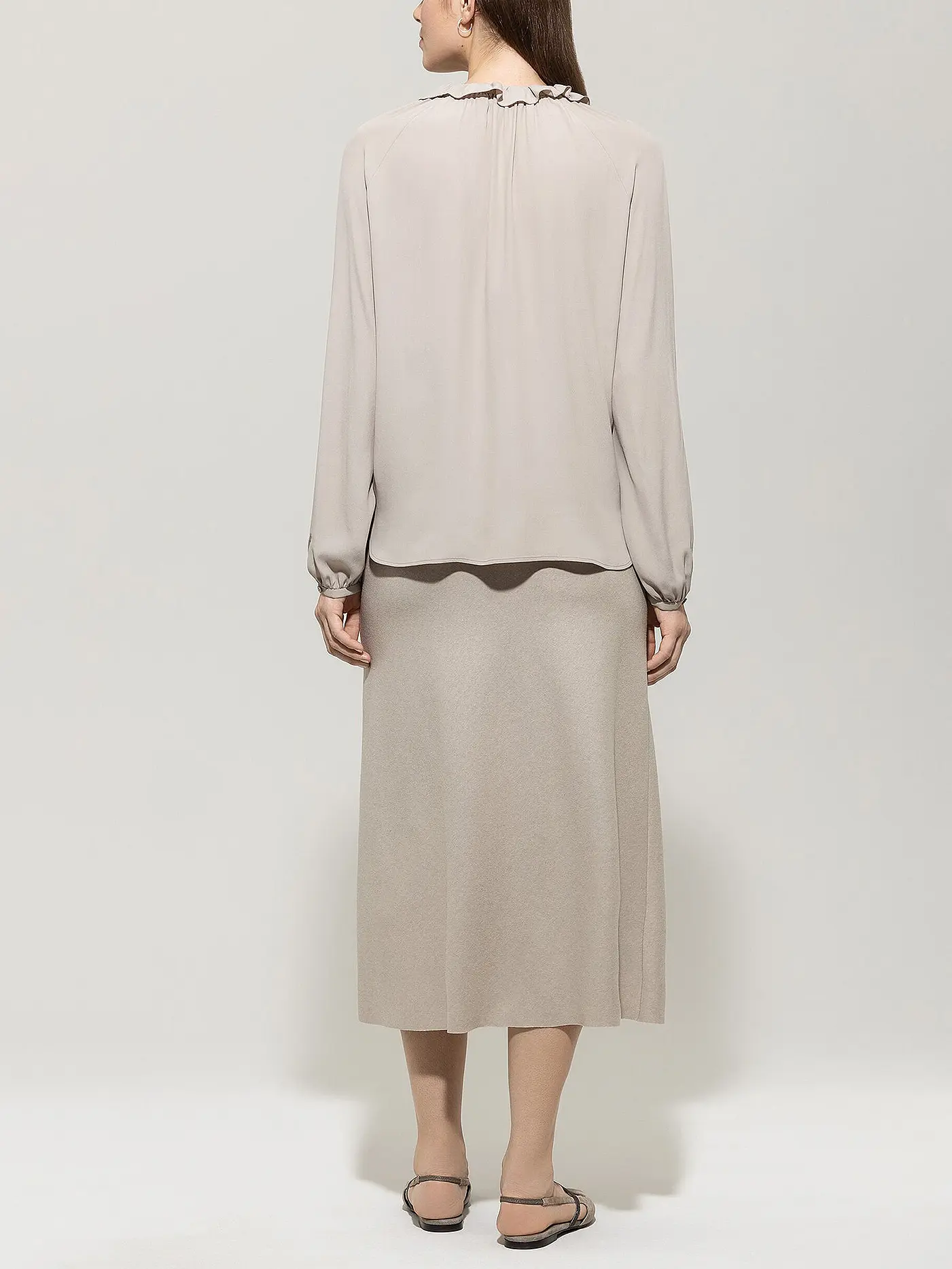 LUISA CERANO | Bluse  | beige