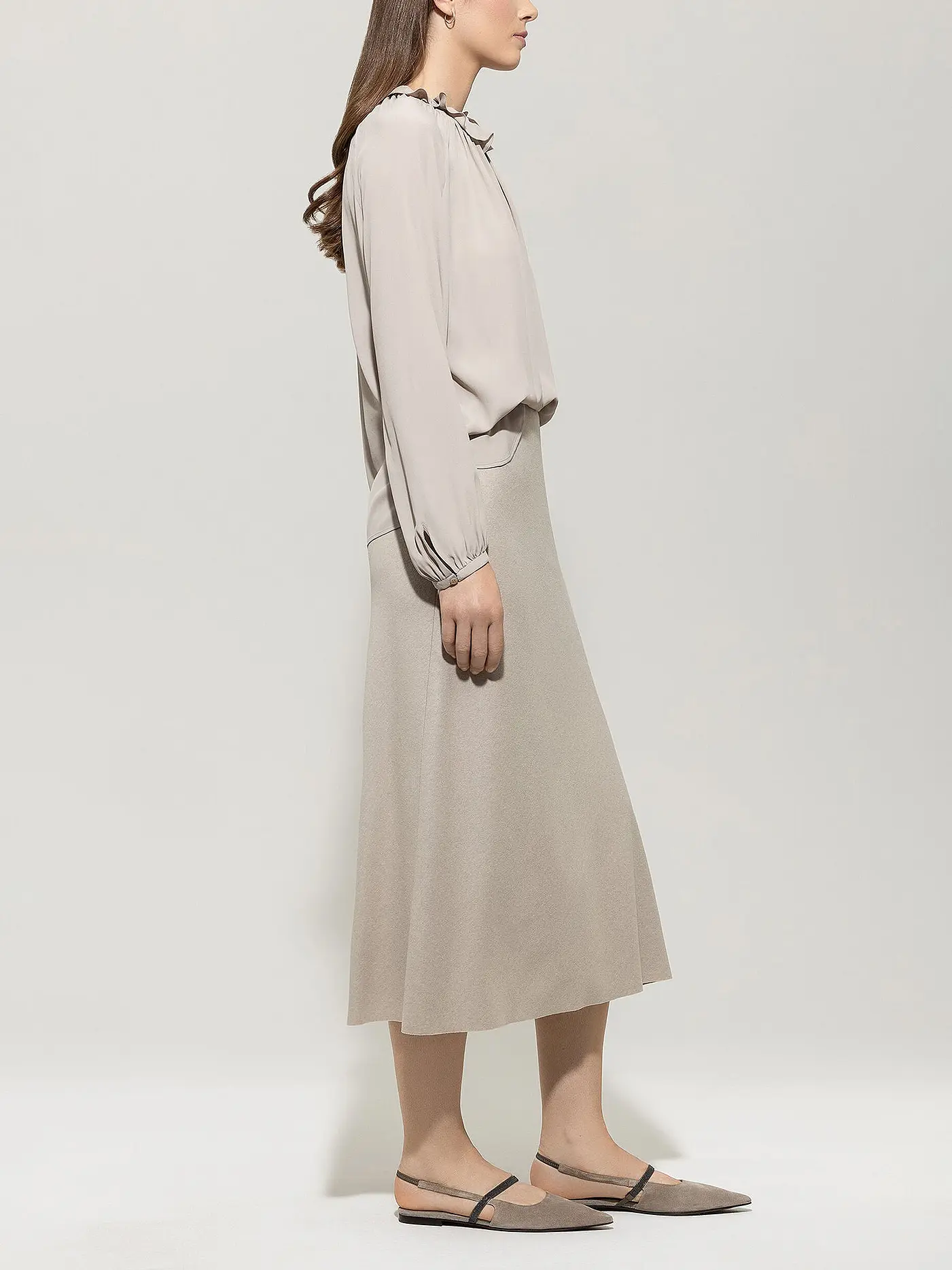 LUISA CERANO | Bluse  | beige