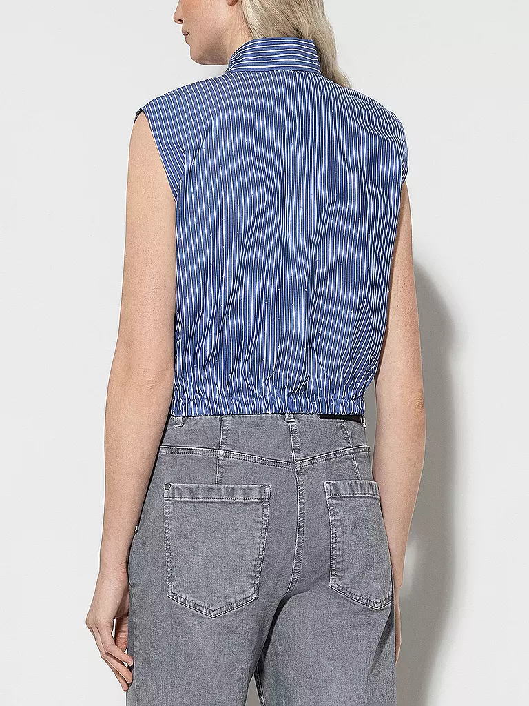 LUISA CERANO | Bluse | blau