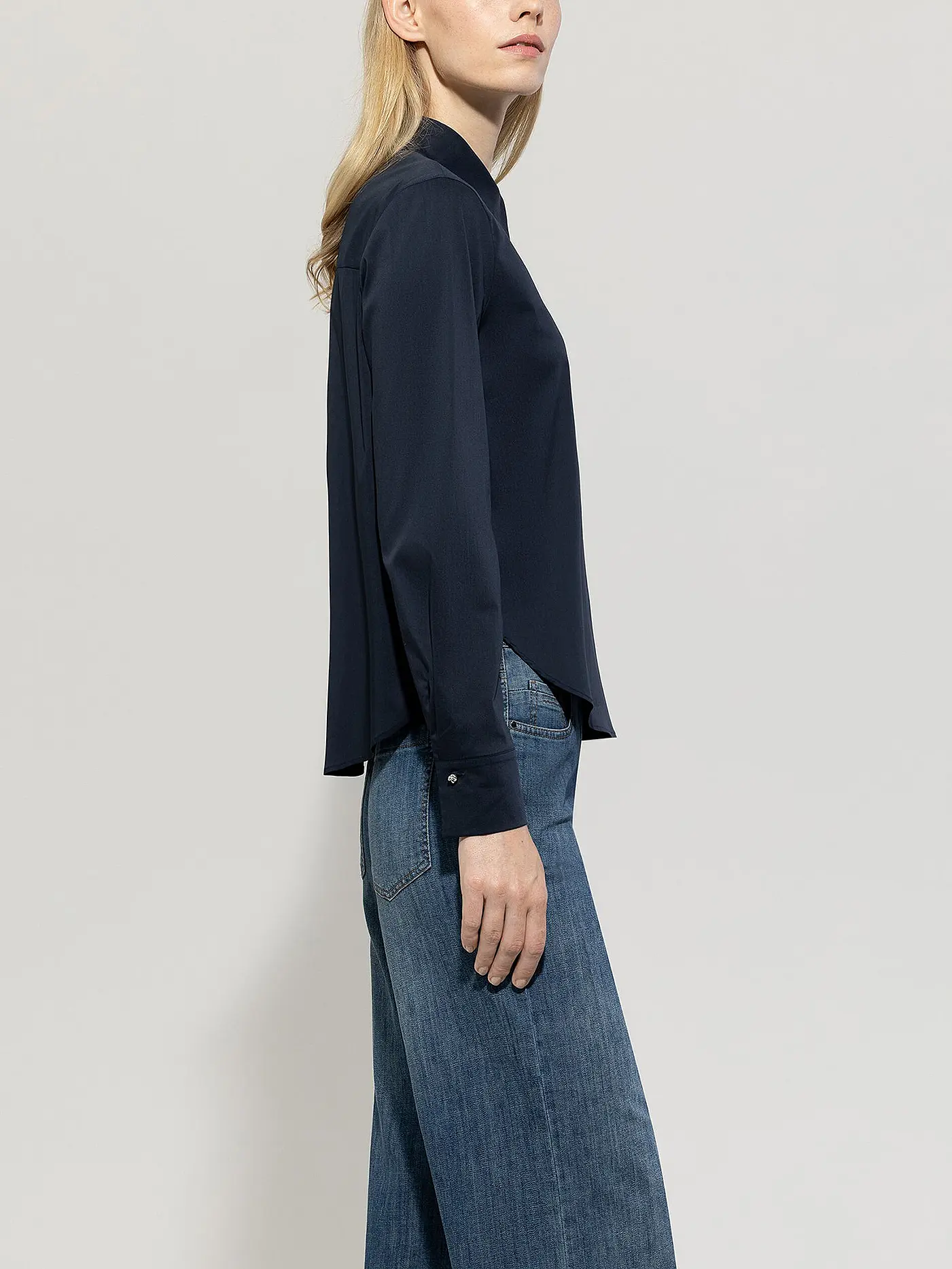 LUISA CERANO | Bluse | blau
