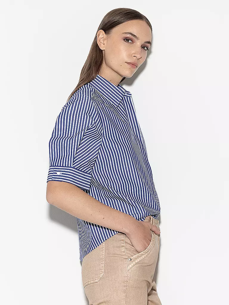 LUISA CERANO | Bluse | blau