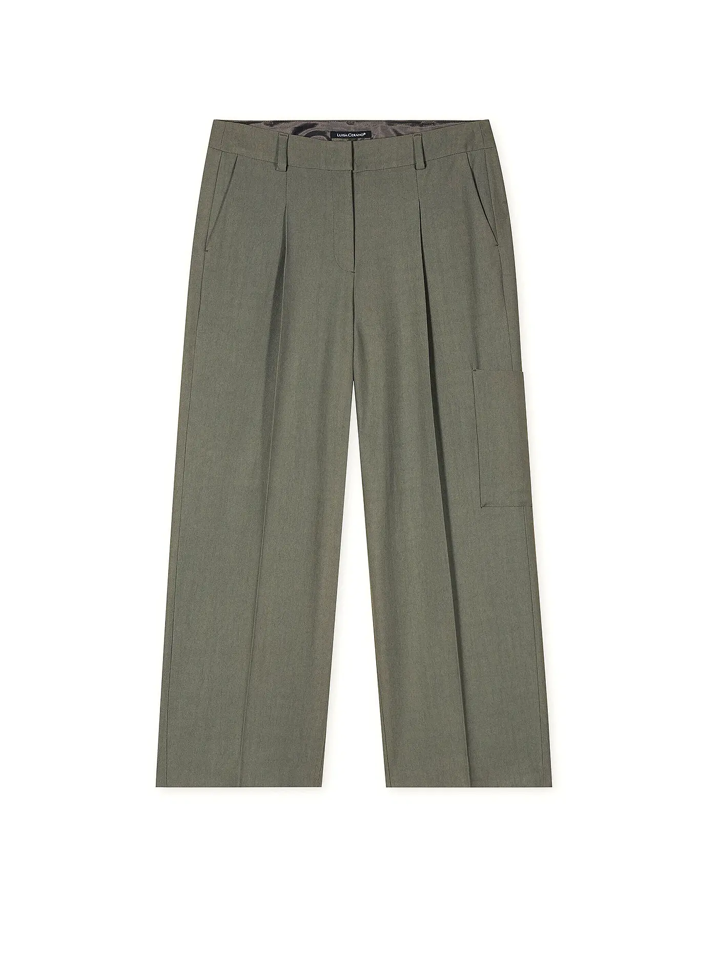 LUISA CERANO | Businesshose  | olive