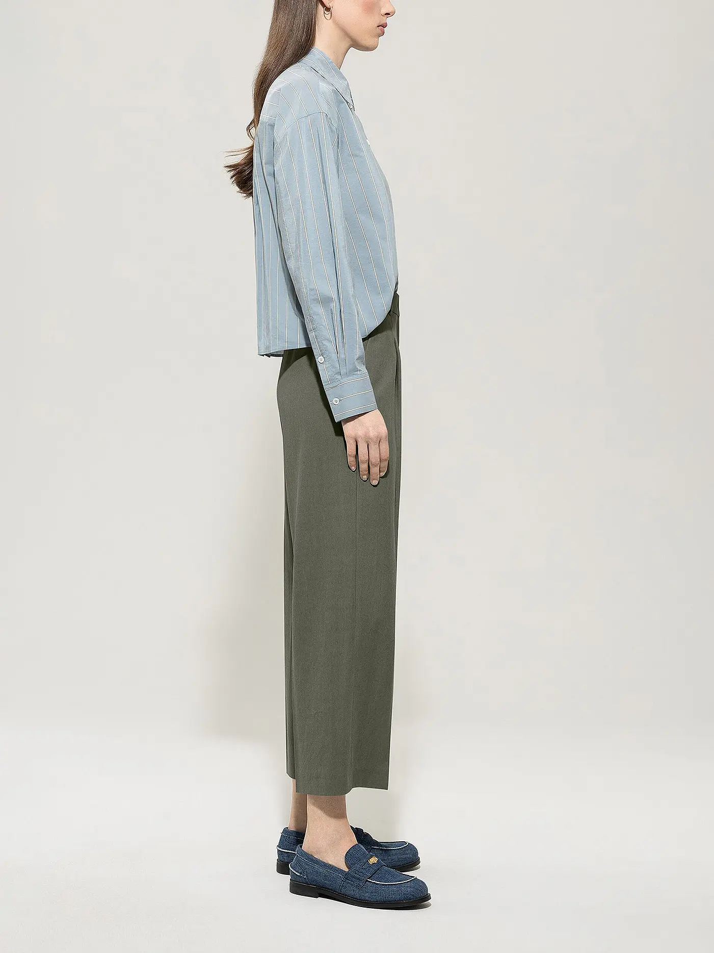 LUISA CERANO | Businesshose  | olive