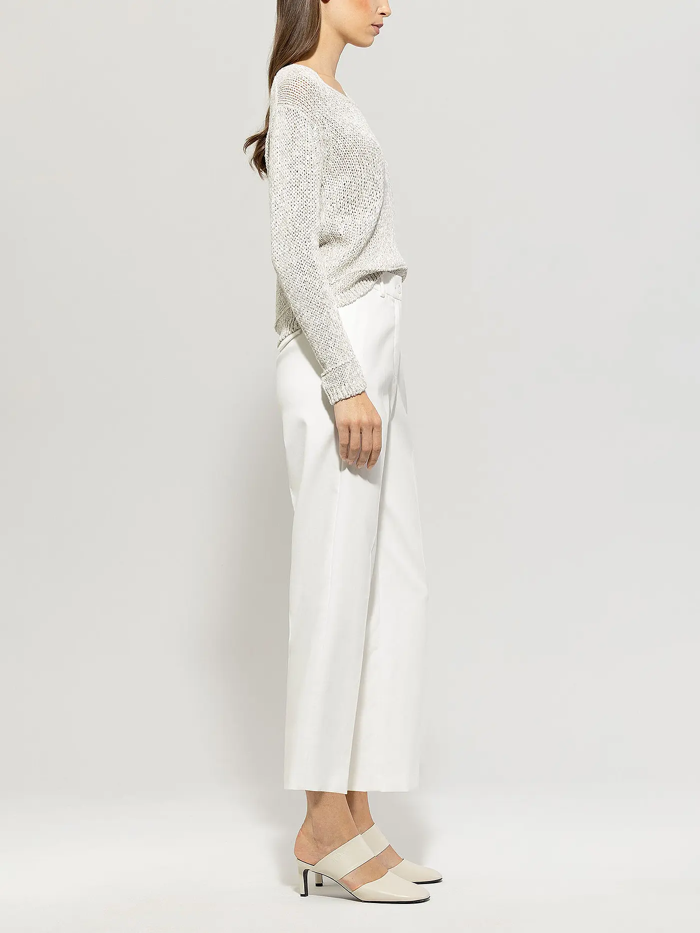 LUISA CERANO | Businesshose GABARDINE | creme