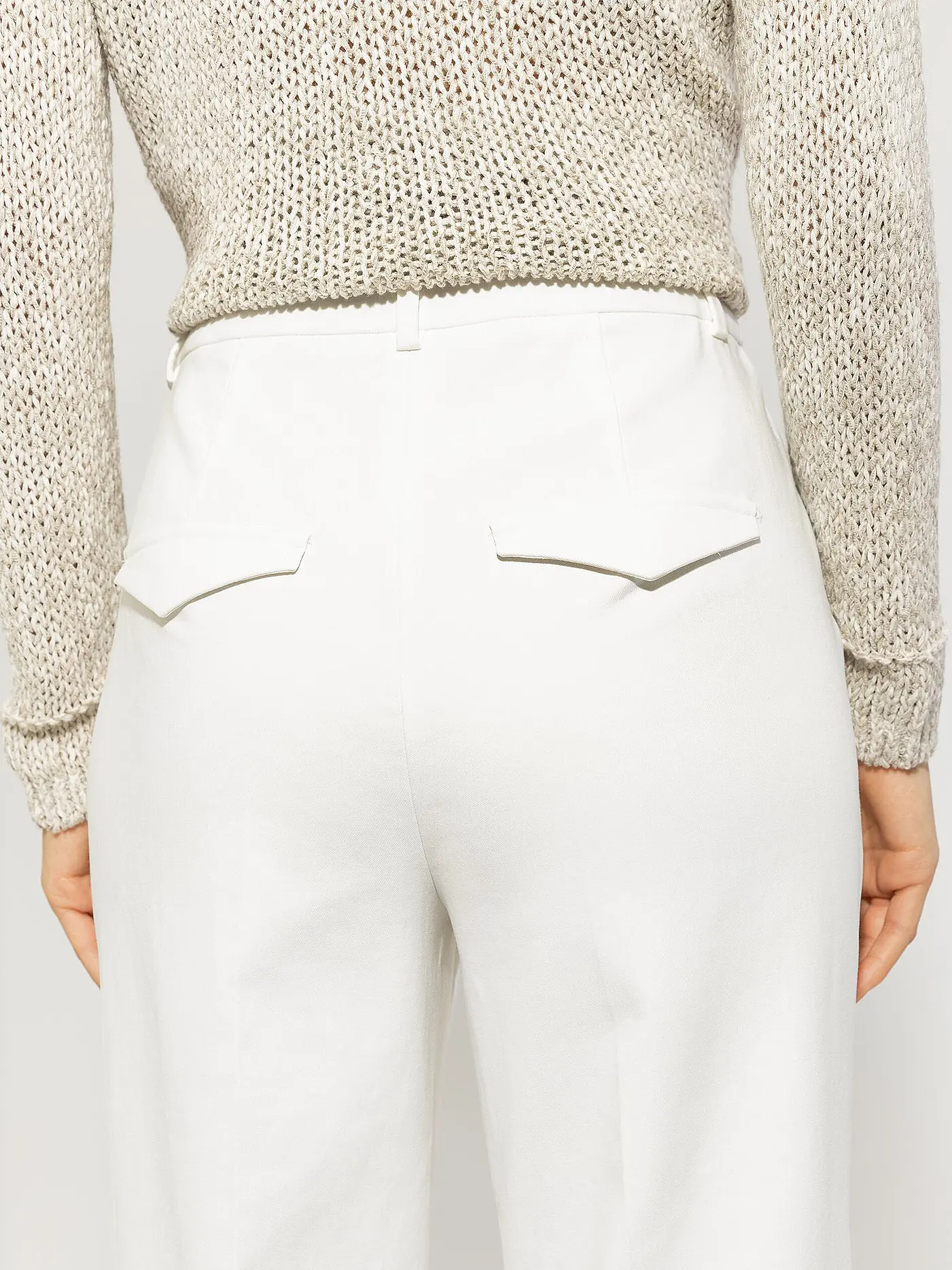 LUISA CERANO | Businesshose GABARDINE | creme