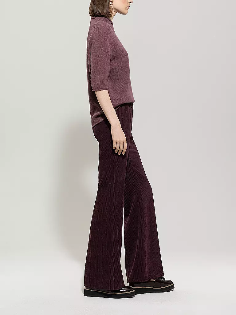 LUISA CERANO | Businesshose | dunkelrot