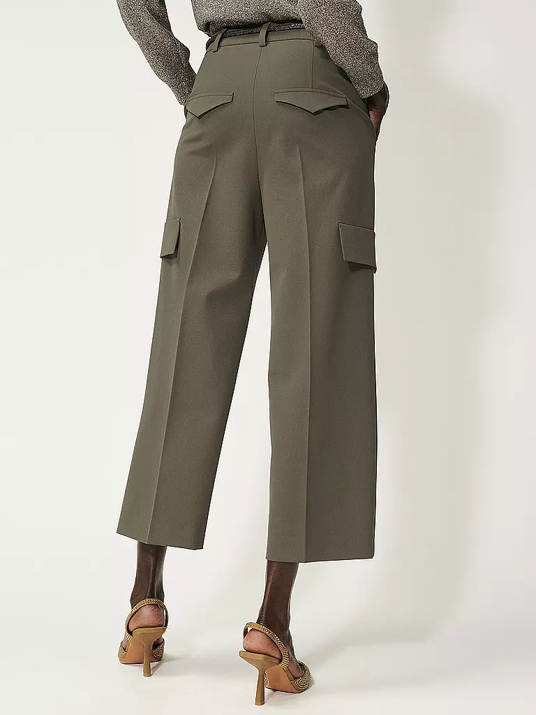 LUISA CERANO | Cargohose 7/8 | grün