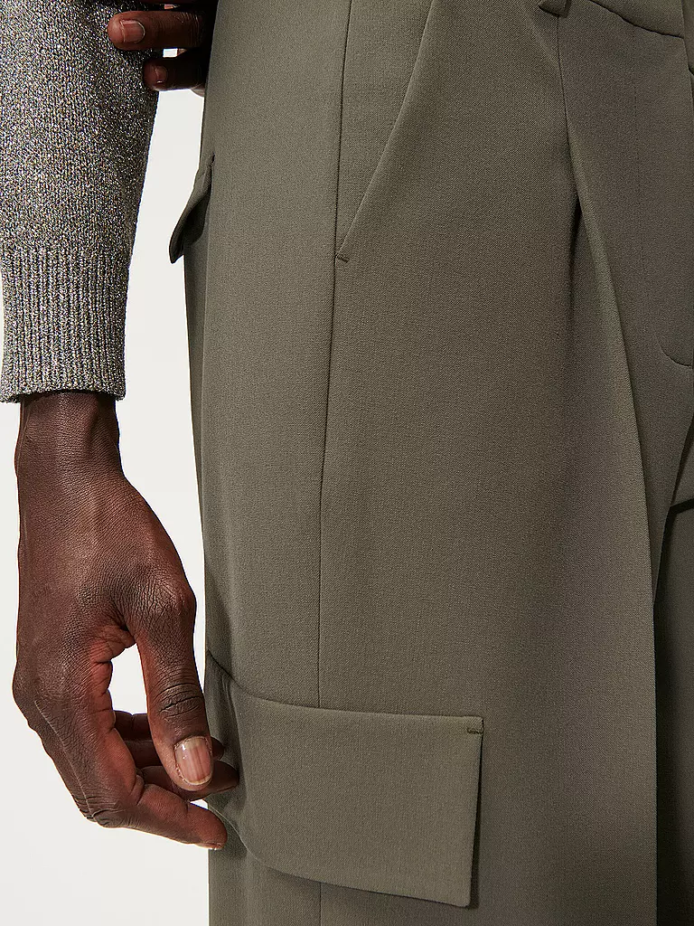 LUISA CERANO | Cargohose 7/8 | grün