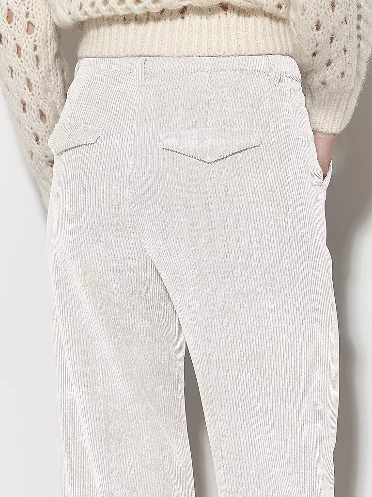 LUISA CERANO | Cordhose | creme