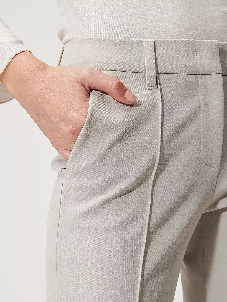 LUISA CERANO | Hose Flared Fit | hellgrau