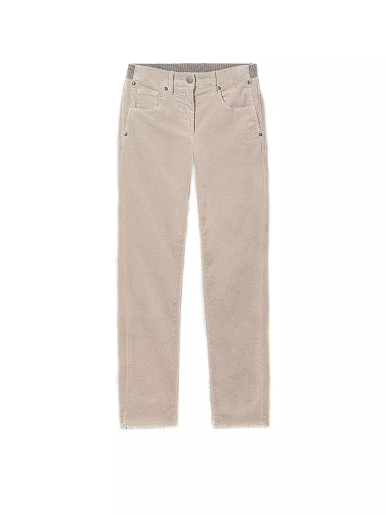 LUISA CERANO | Hose Skinny Fit - Samthose | beige