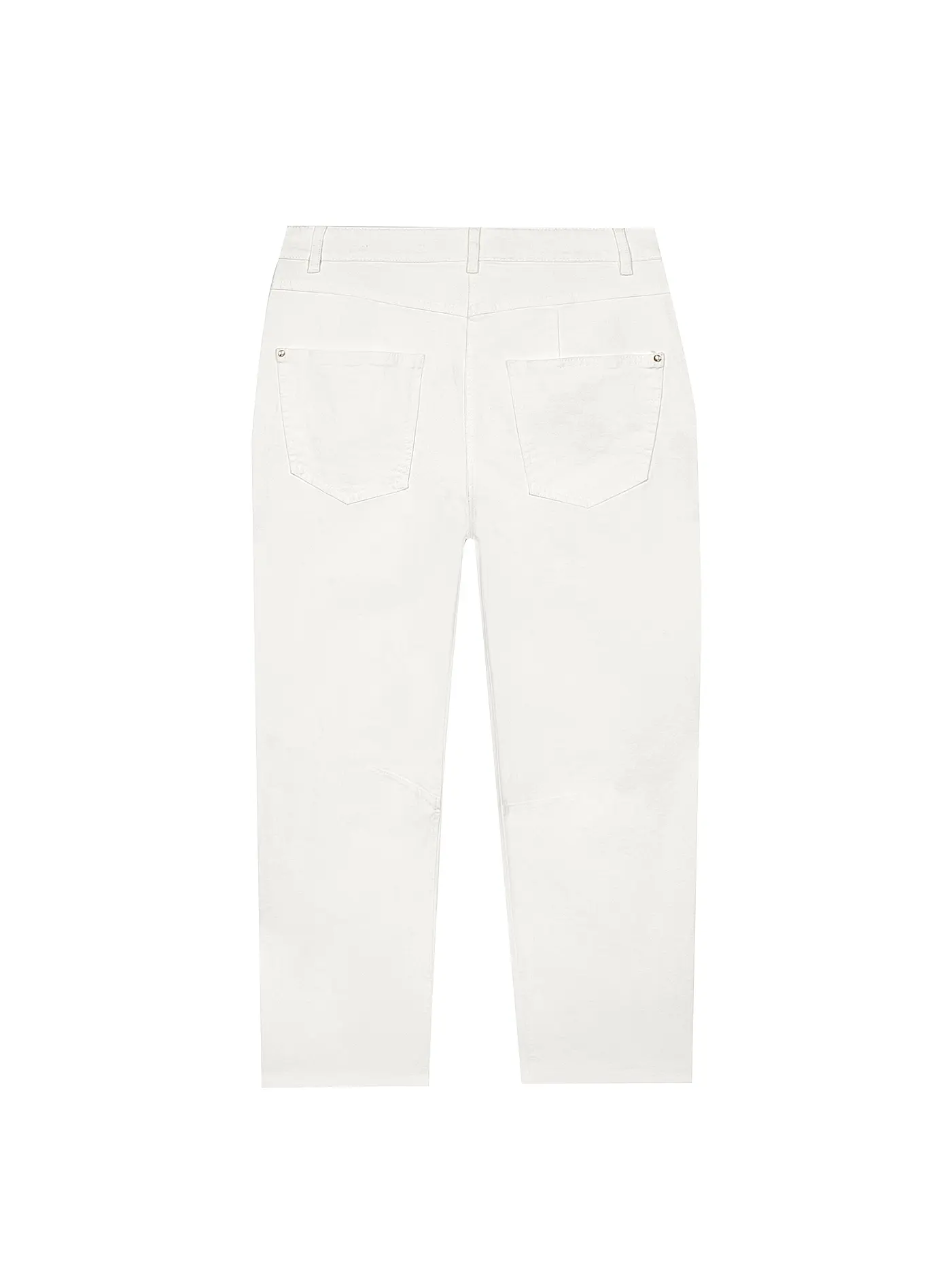 LUISA CERANO | Jeans 7/8 Straight Fit  | creme