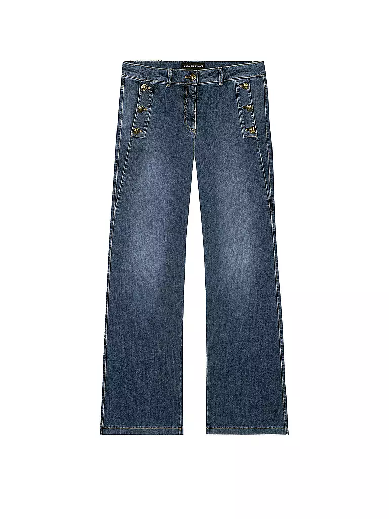 LUISA CERANO | Jeans Flared Fit  | blau