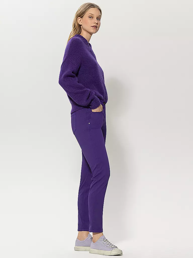 LUISA CERANO | Jeans Slim Fit 7/8 | lila