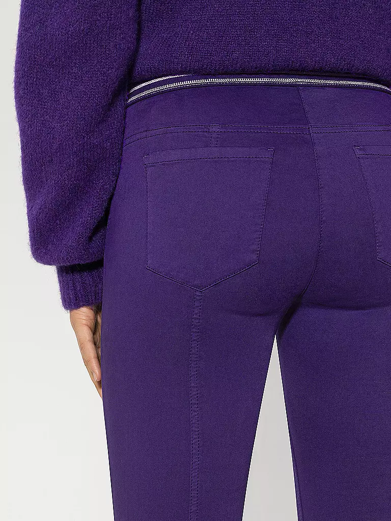 LUISA CERANO | Jeans Slim Fit 7/8 | lila