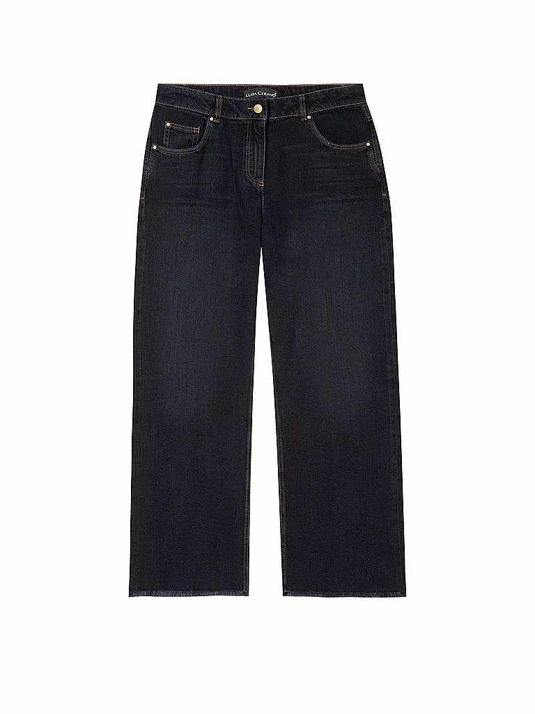 LUISA CERANO | Jeans Wide Leg  | schwarz
