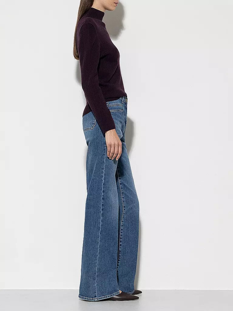 LUISA CERANO | Jeans Wide Leg | blau