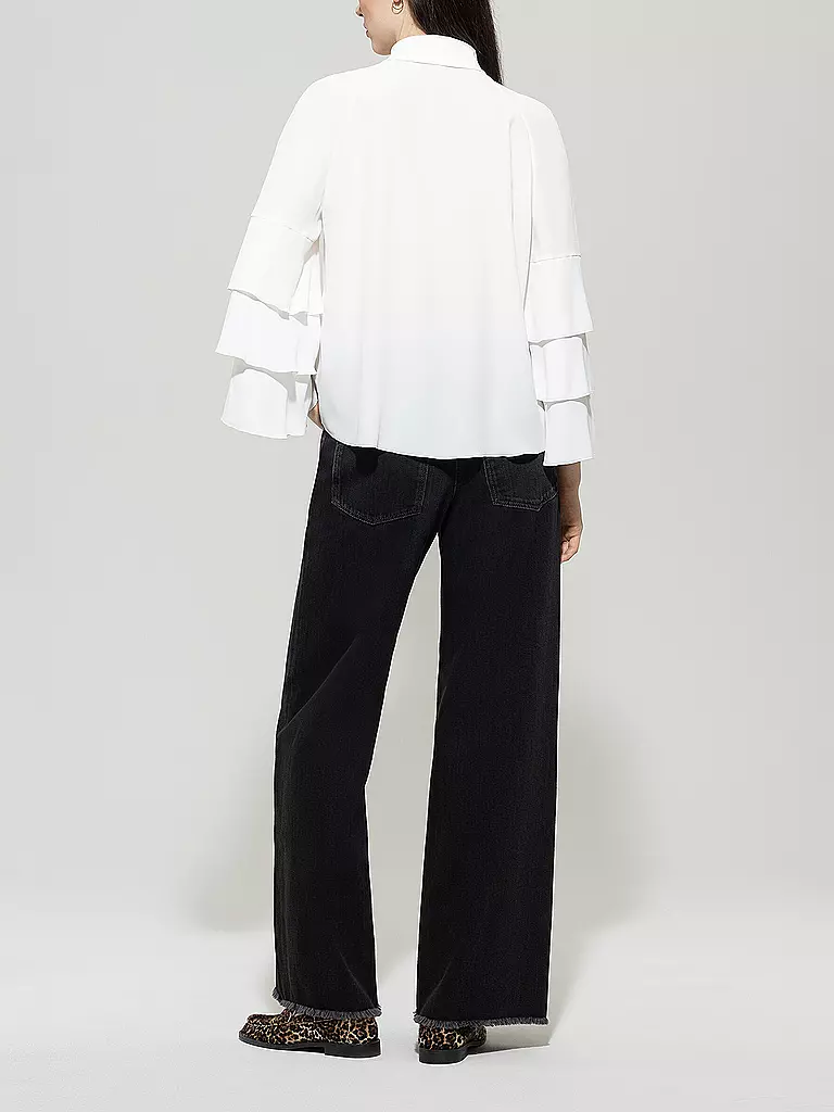 LUISA CERANO | Jeans Wide Leg | schwarz