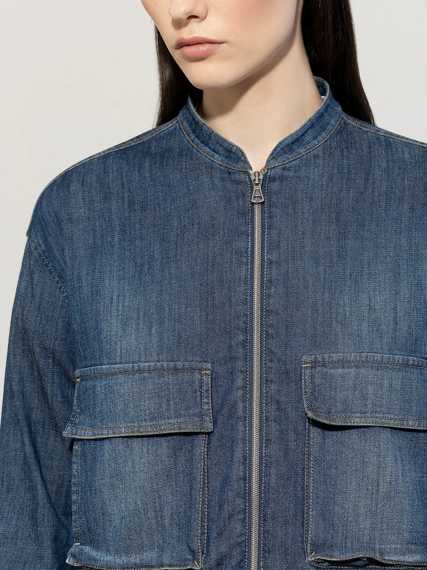 LUISA CERANO | Jeansjacke  | blau