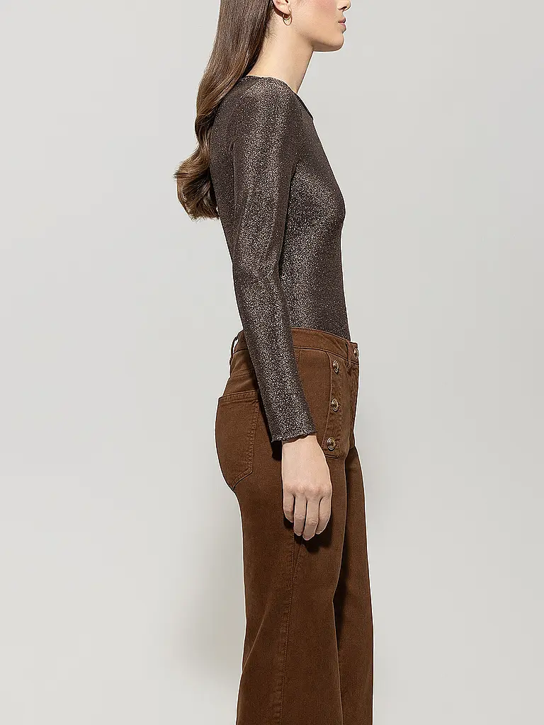 LUISA CERANO | Langarmshirt  | braun