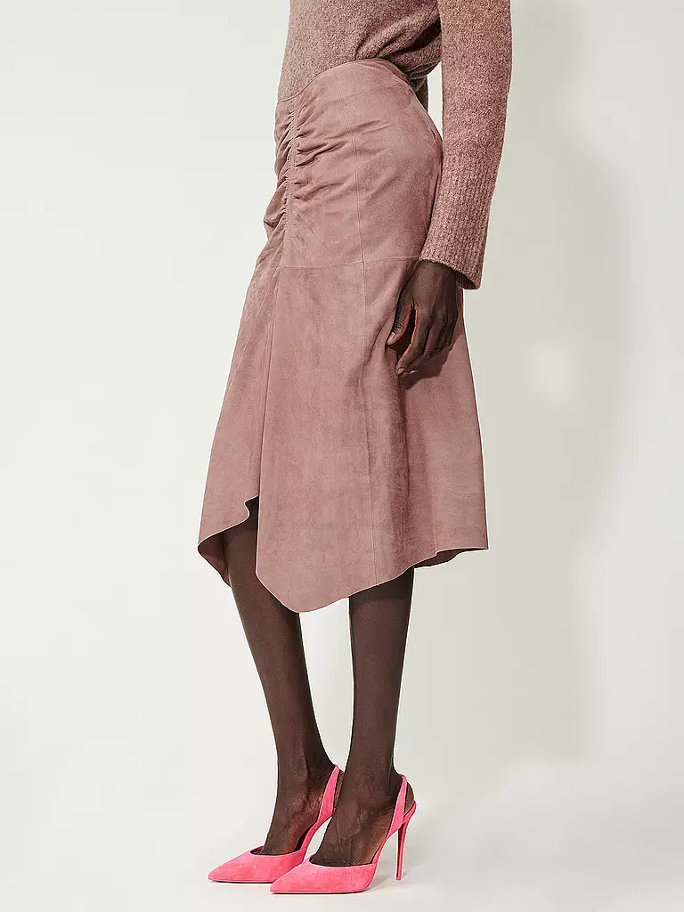LUISA CERANO | Lederrock | rosa